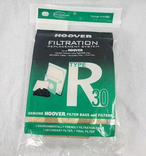 Hoover type r30 - bag, filter