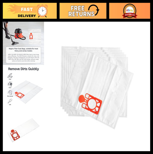 Microfiber dust bags - dust, for