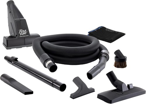 Central vacuum cleaning kit - rv,