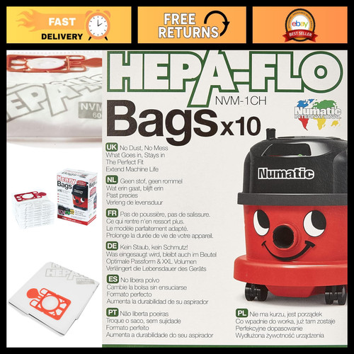 Disposable hepa filter - filter, bags
